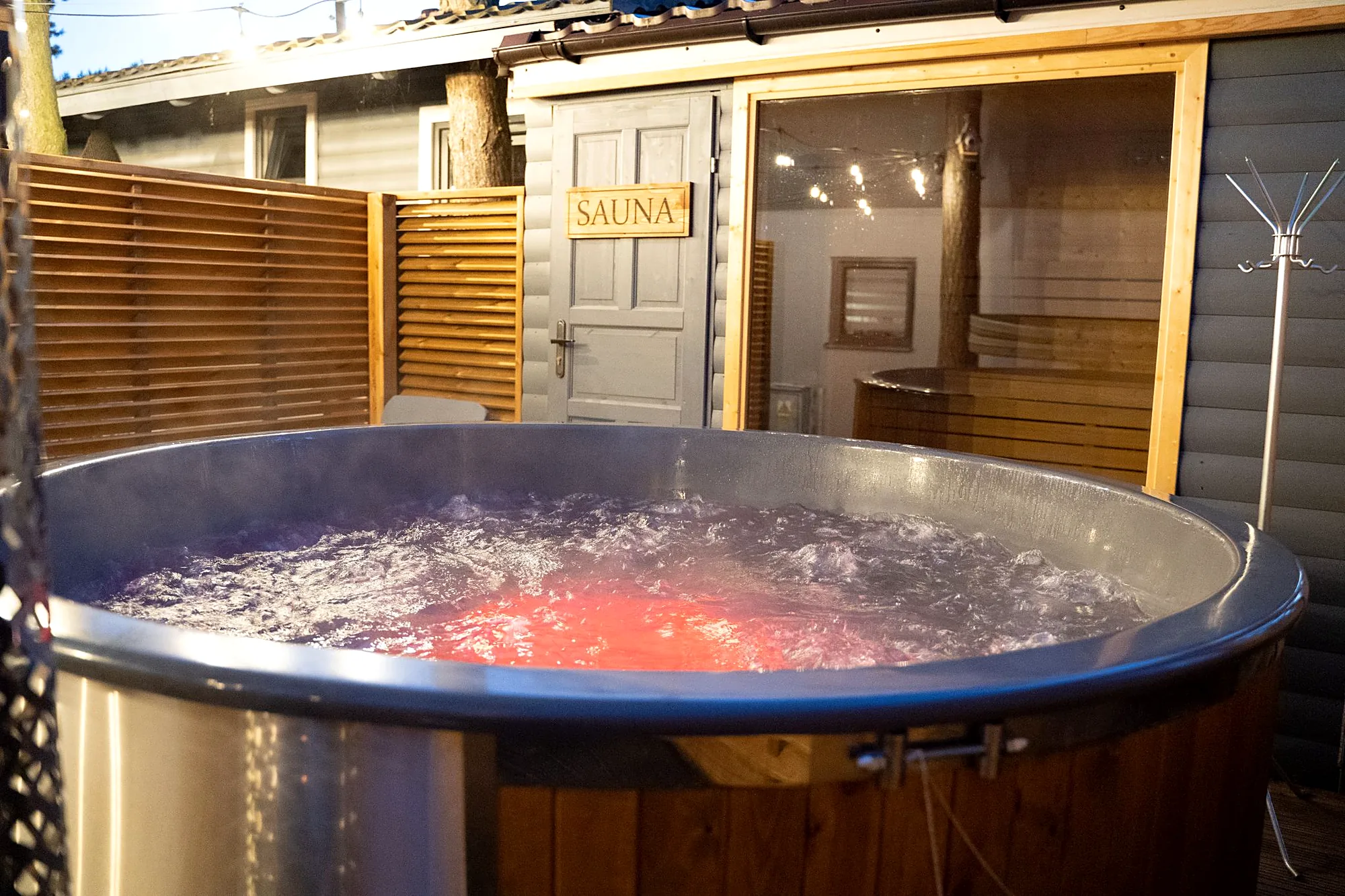 Bania z jacuzzi